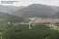 Вид с вершины г. Чалпан. Автомобильный мост через Абакан на трассе Абакан - Ак-Довурак.
