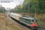 ЧС2-056 с поездом Н-ск - Барнаул "Экспресс Алтая", перегон Сеятель - Бердск, ЗСЖД, 10.2004
